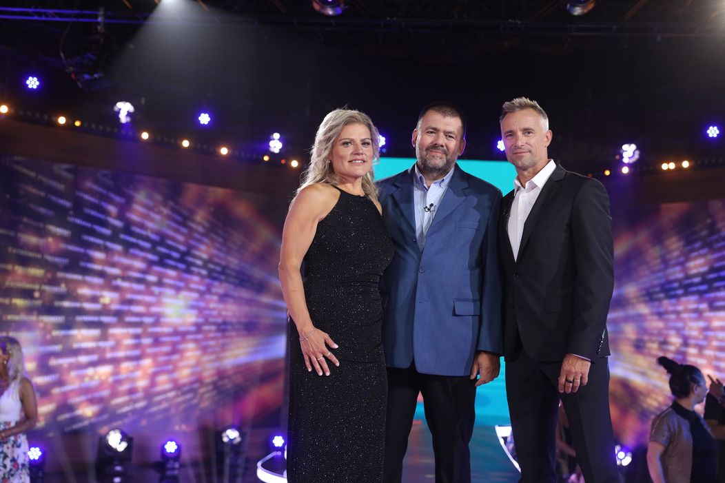 Alexandra s partnerom a s Marošom