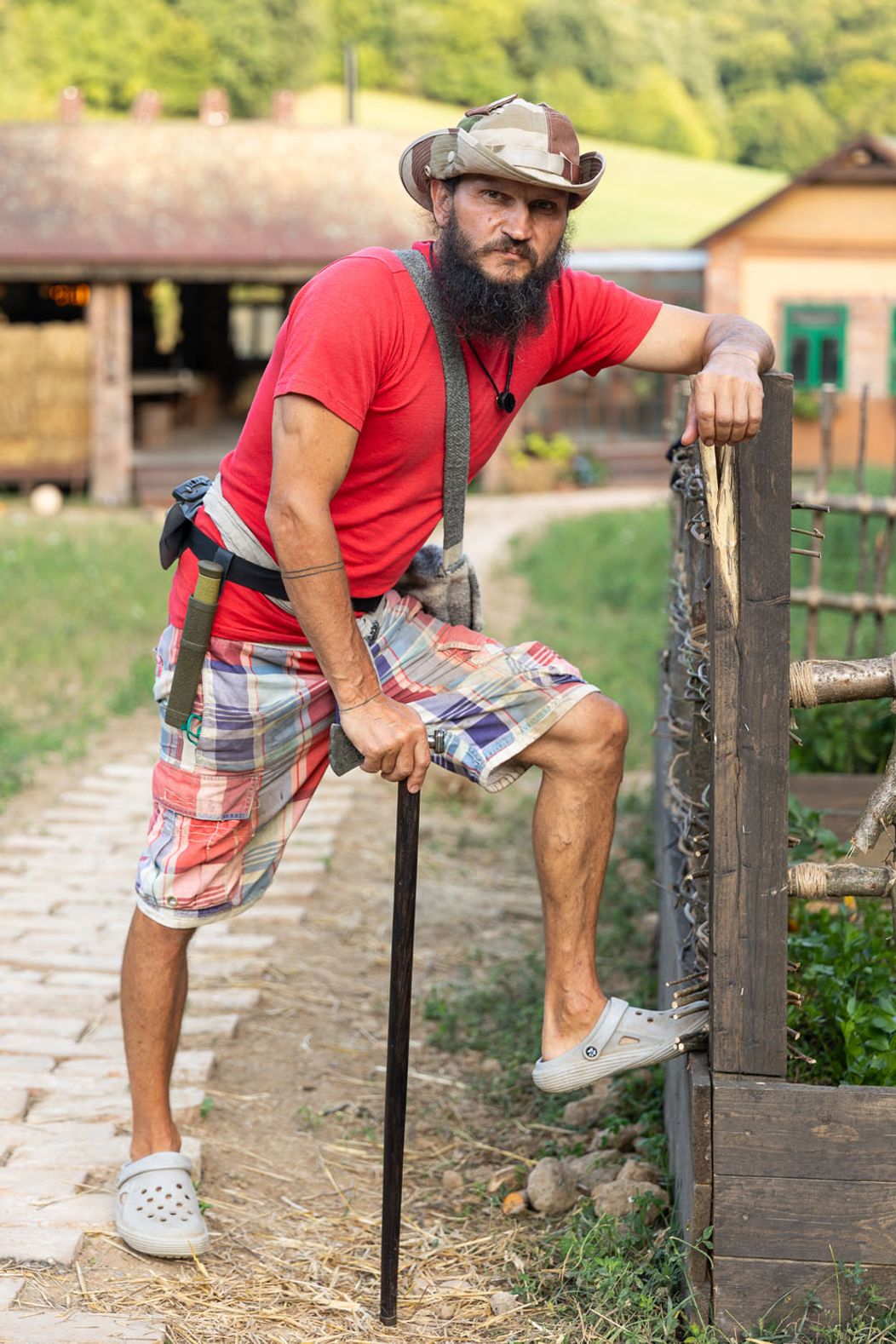 Zábery z 8. epizódy 16. série Farmy