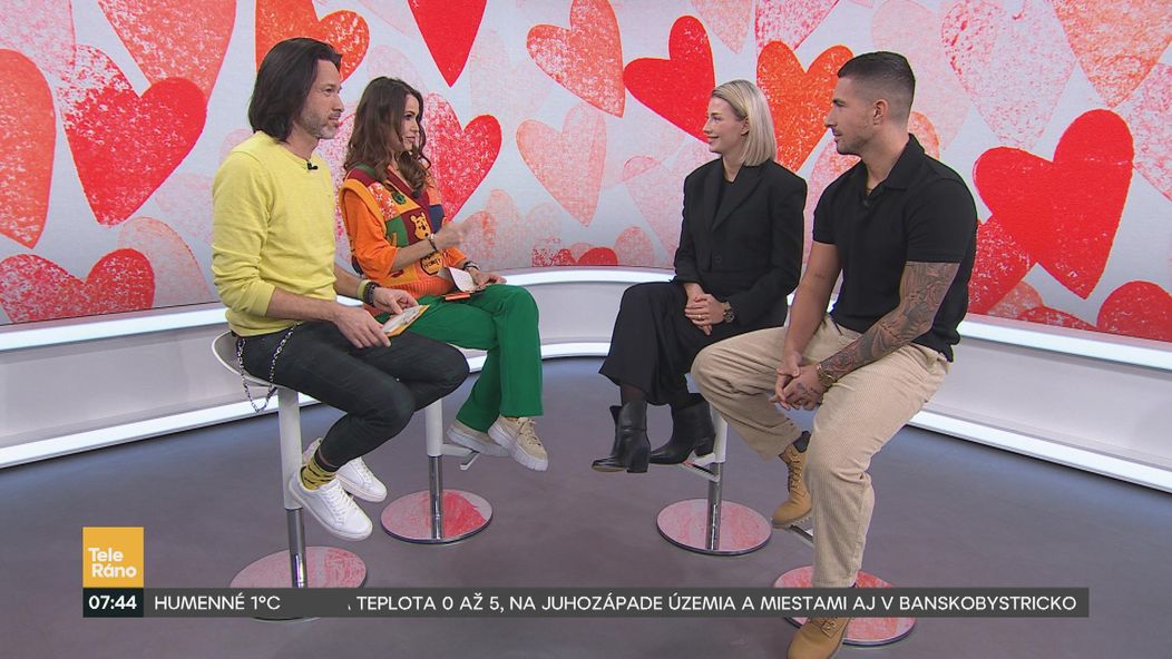 Laura a Martin v Teleráne.