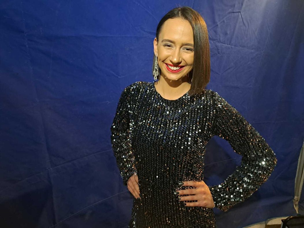 Saška sa tiež poriadne vyfintila na finále 