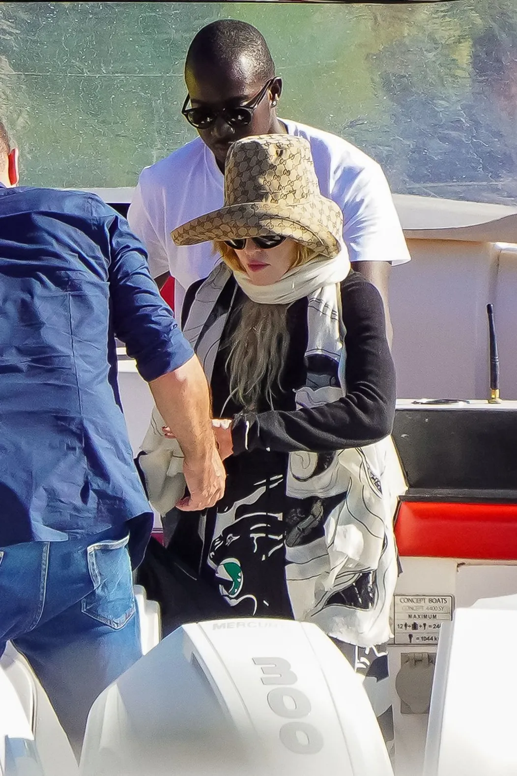 Madonna s rodinou na silvestrovskom obede