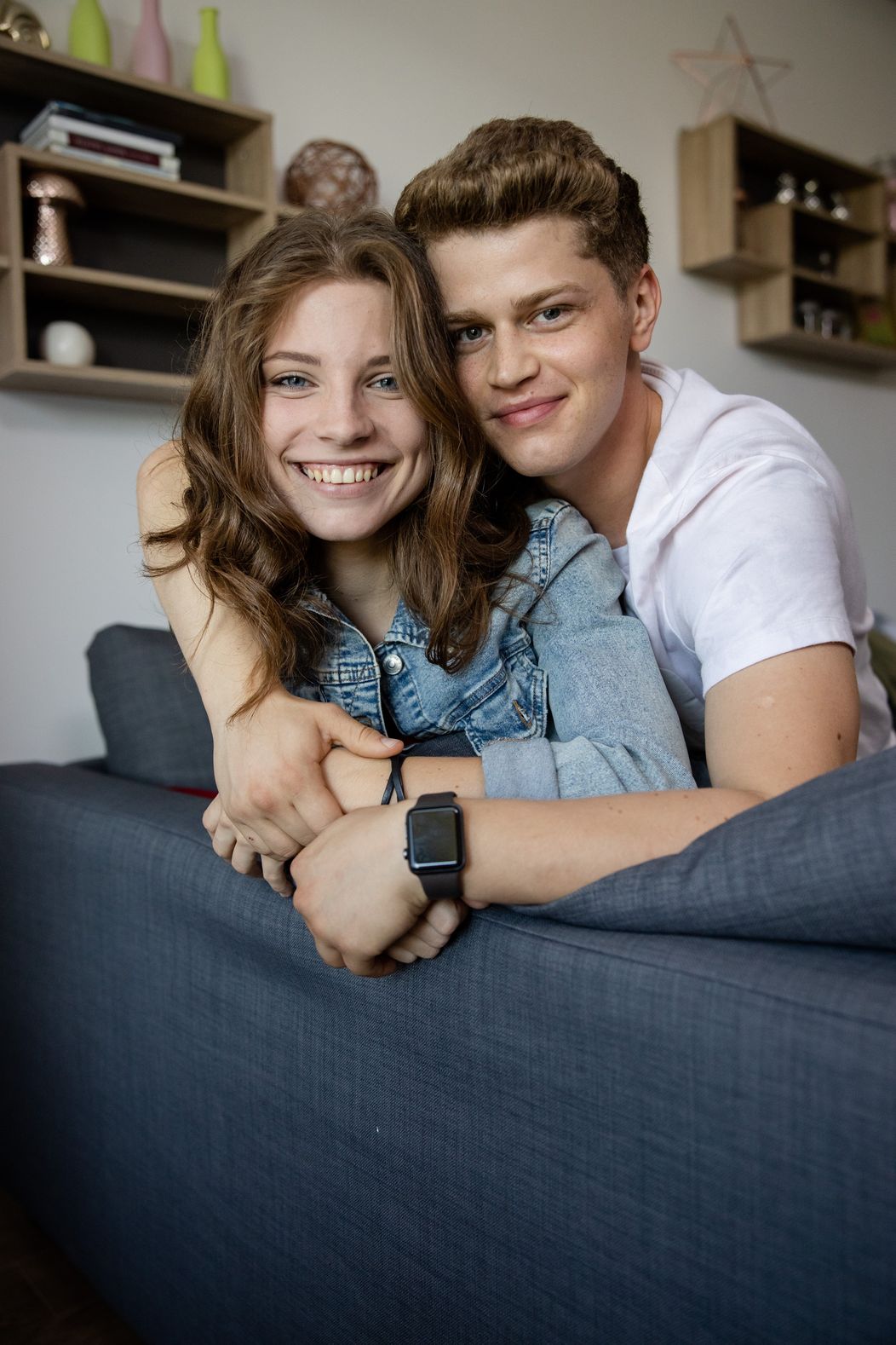 Dorka a Luky v novej garzónke