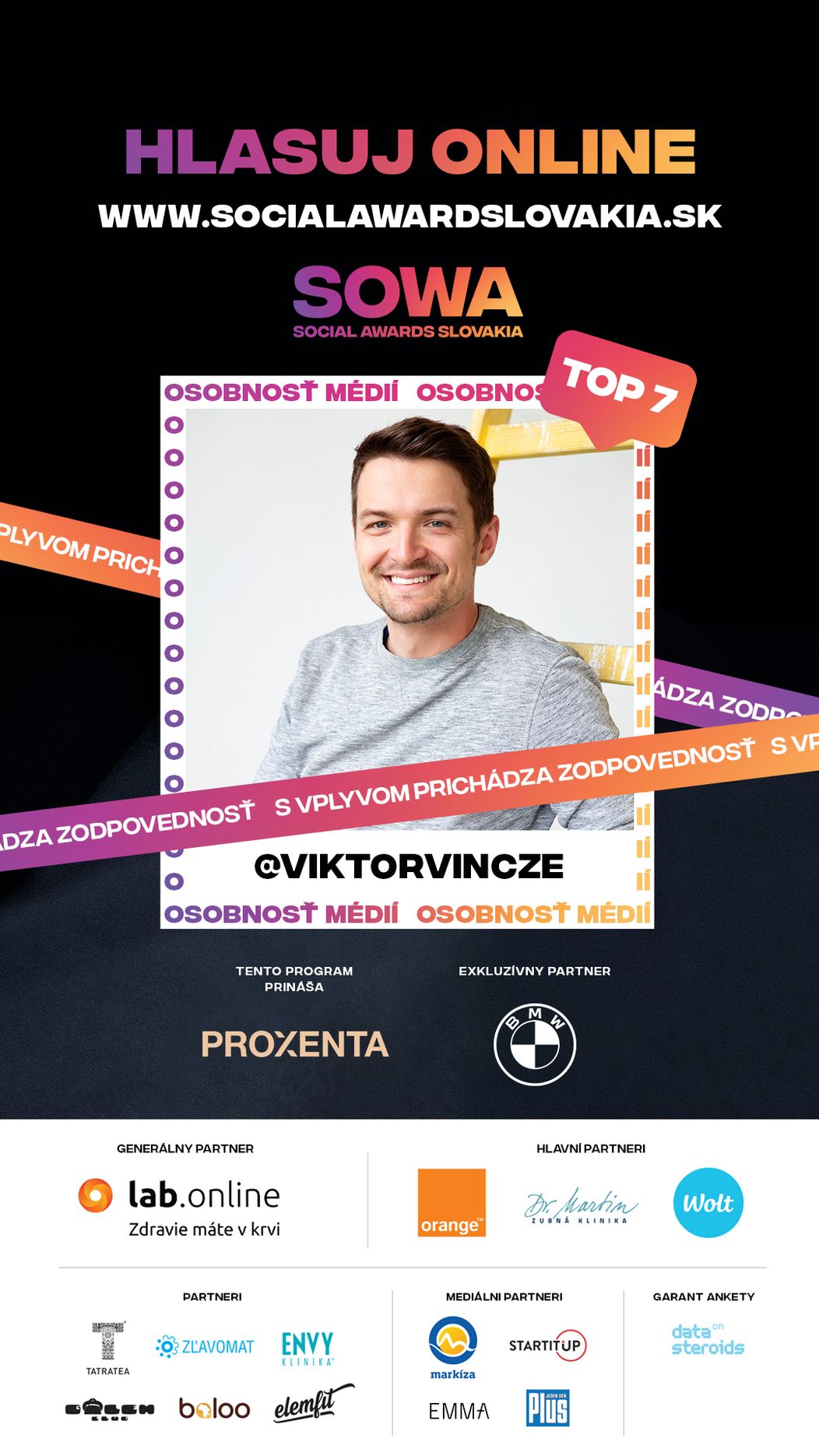 Hlasujte za Viktora Vinczeho v druhom kole SOWA