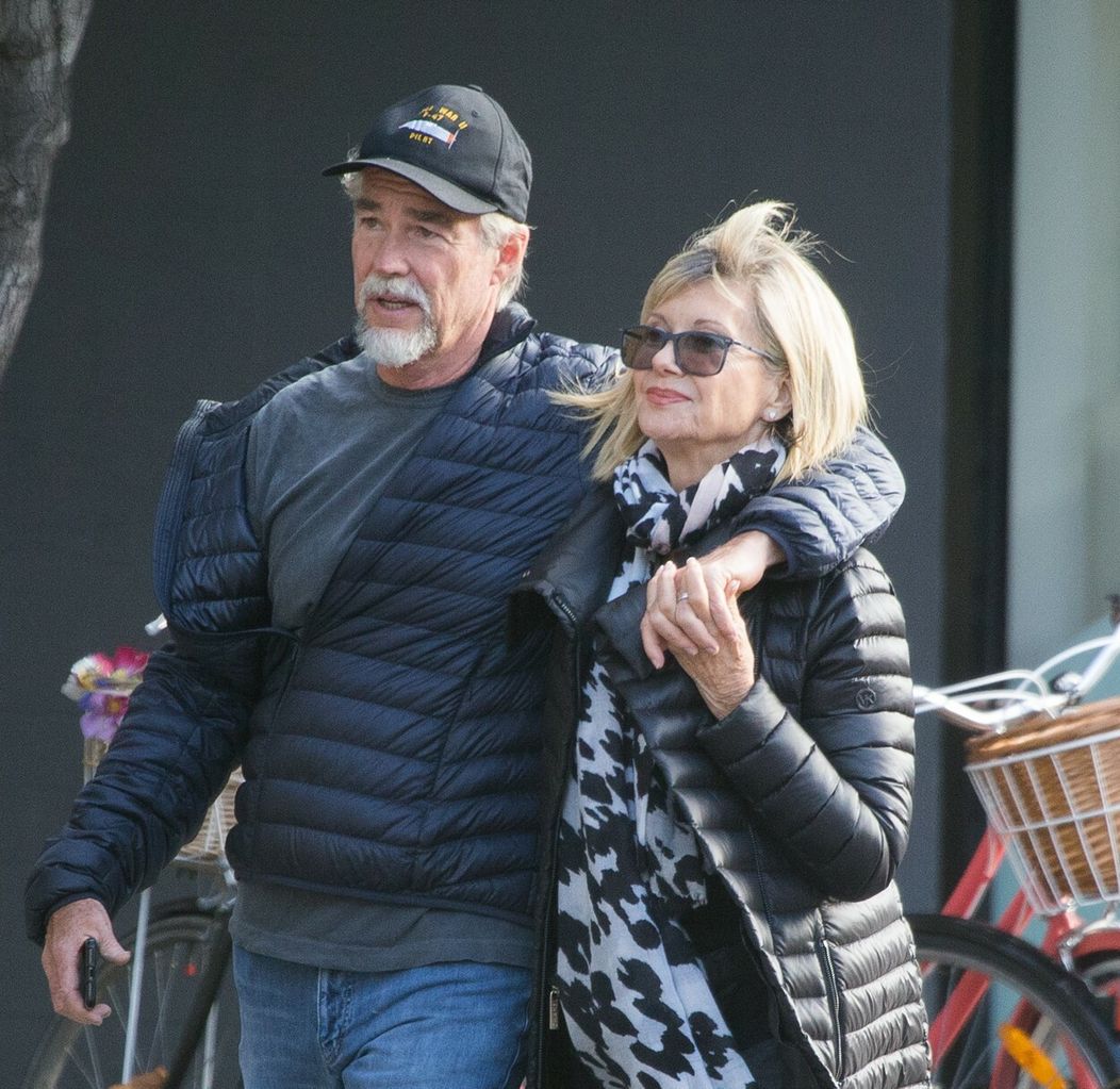 Olivia Newton-John s manželom