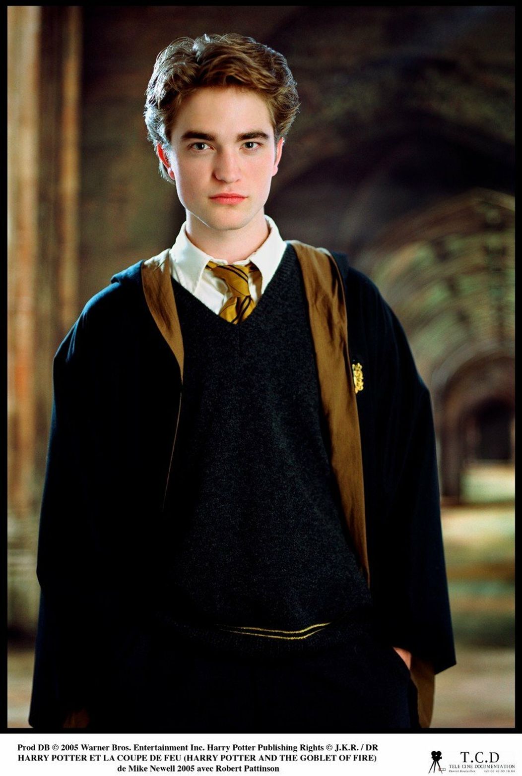 Robert Pattinson ako Cedric Diggory vo filme Harry Potter a Ohnivá čaša (2005)
