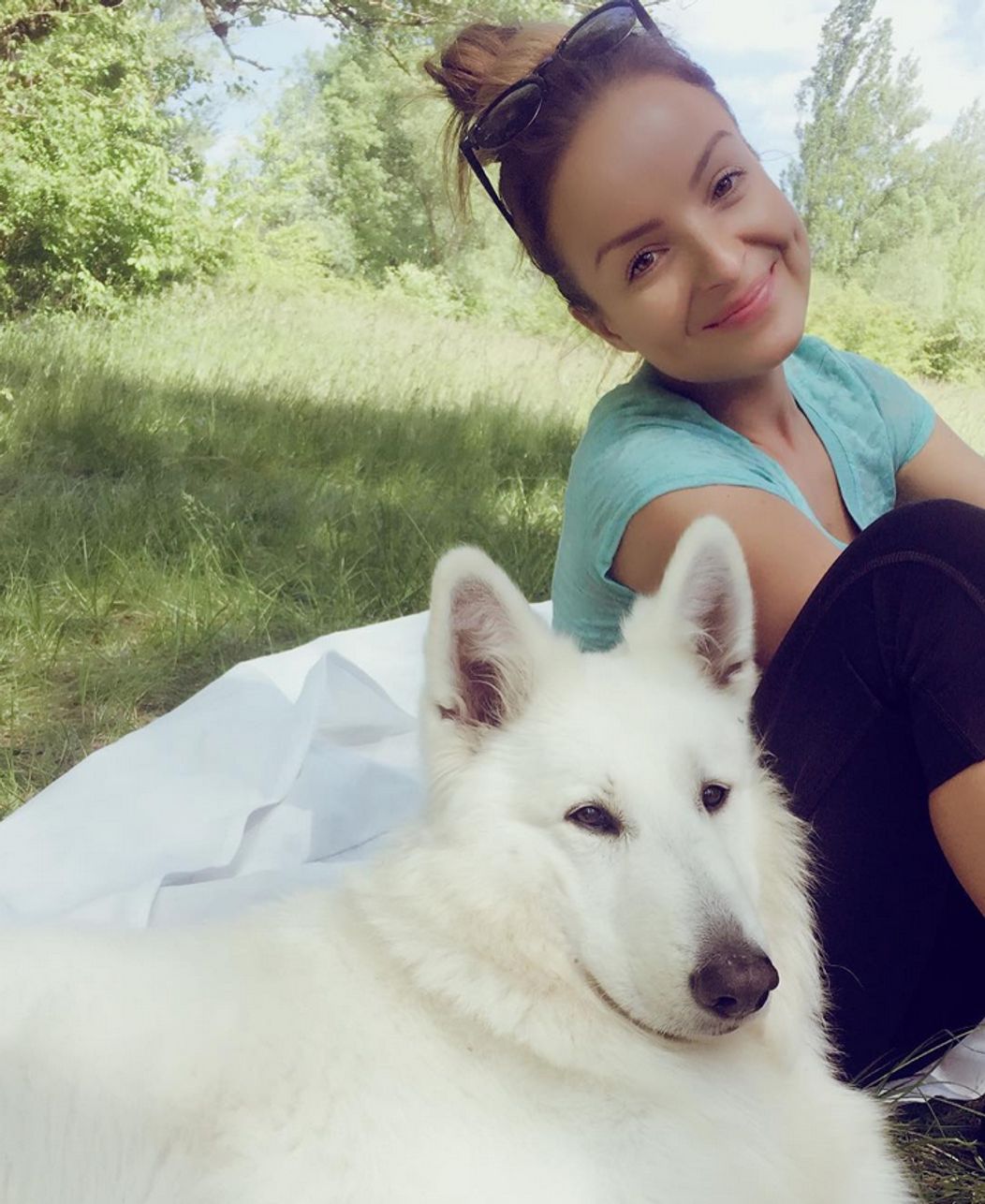 Daniela Nízlová s Adamkom