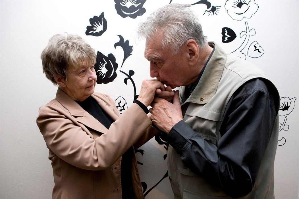 Marie Kyselková a Josef Zíma na archívnej snímke z 22. decembra 2009.