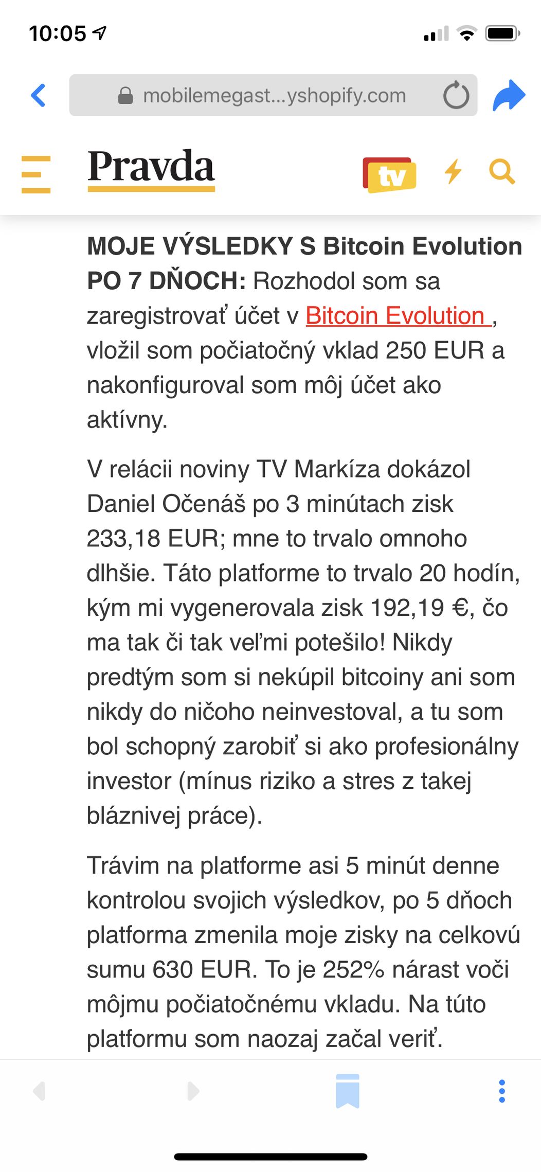Nepravdivý článok