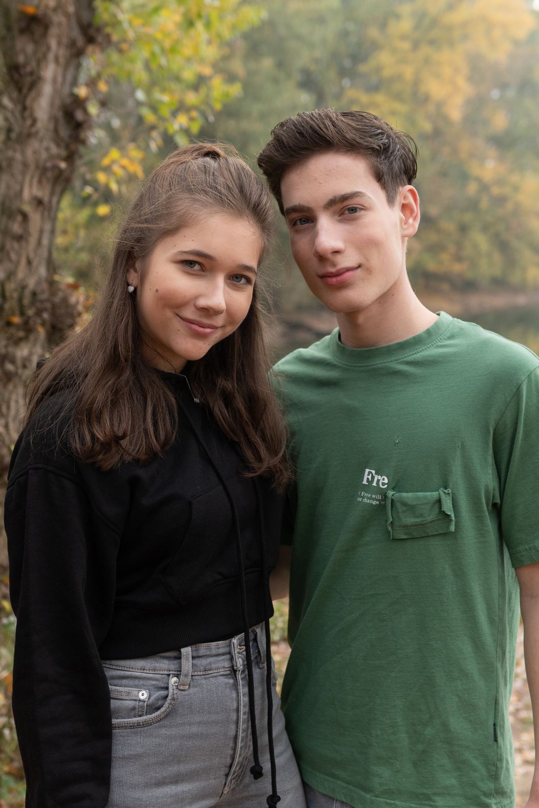 Martina Kapráliková a Matej Landl