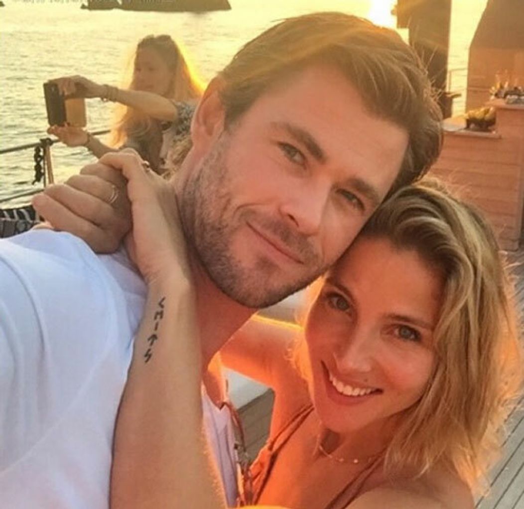 Chris Hemsworth s manželkou, herečkou Elsou Pataky