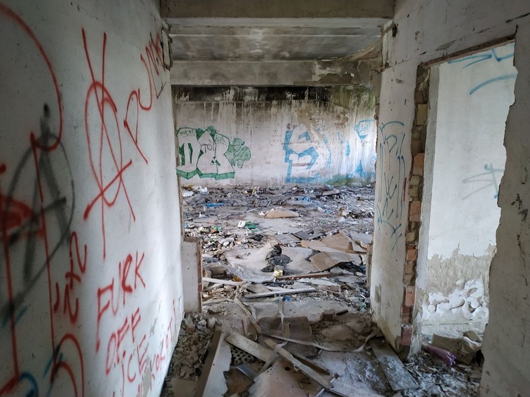 Nakrúcala sa aj povale opusteného objetu
