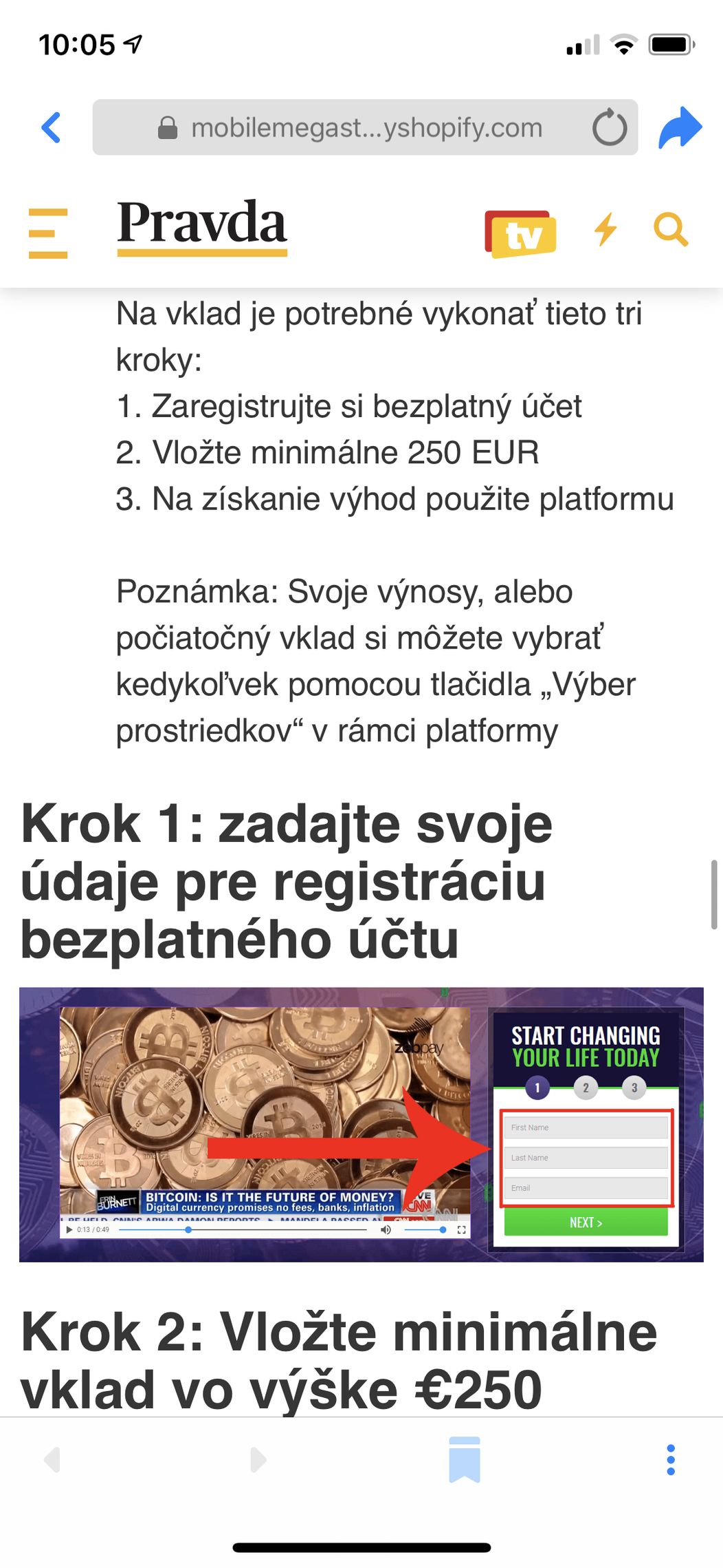 Nepravdivý článok