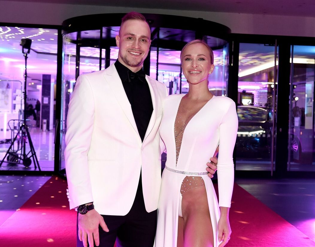 Nela Slováková na plese