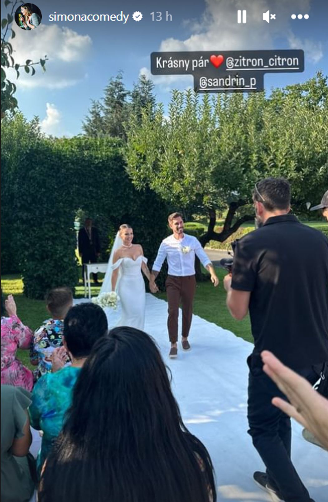 Jakub Zitron Ťapák sa oženil