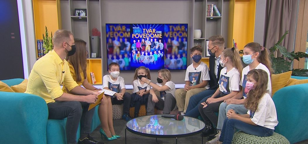 Deti zo šou Tvoja MINI tvár znie povedome spolu s Martinom Nikodýmom v Teleráno.