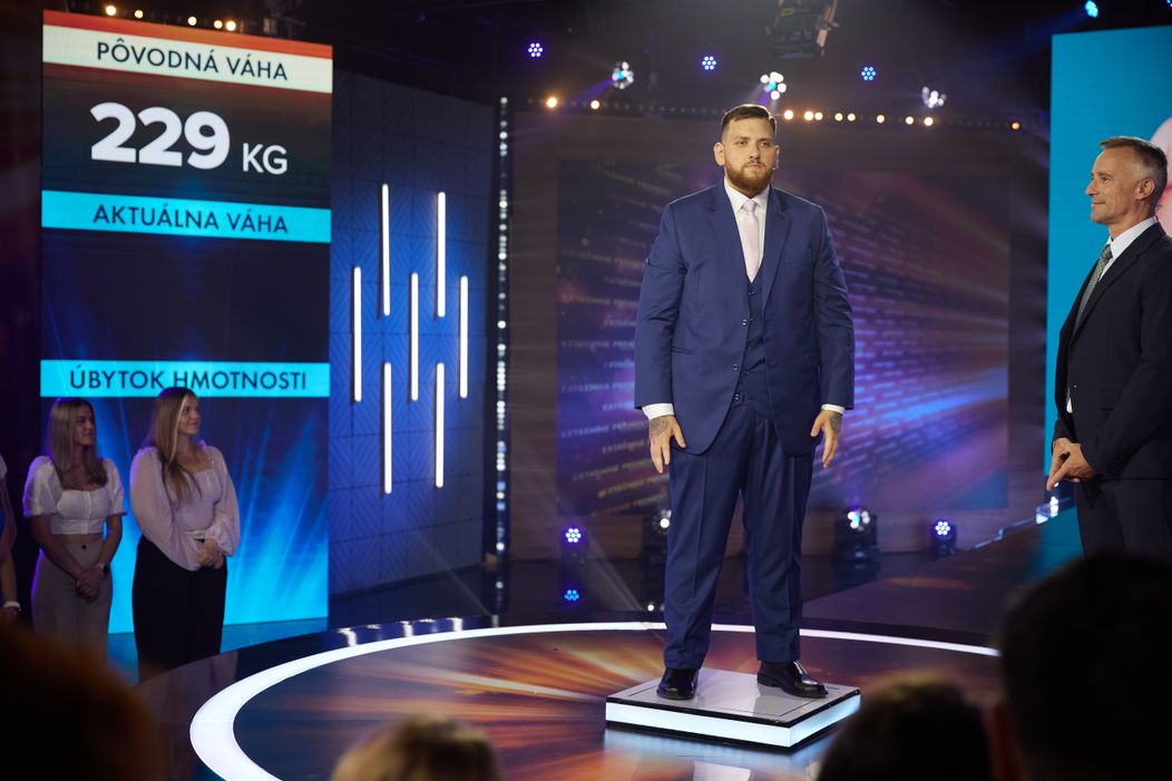 Marián Petický na galavečere Extrémnych premien.