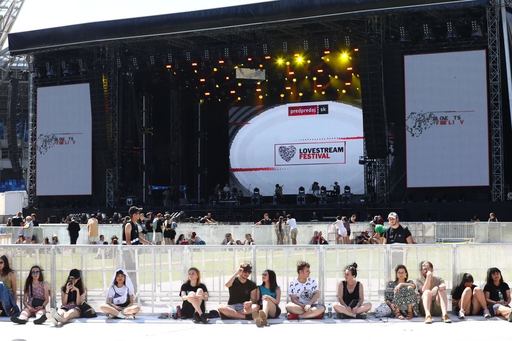 Atmosféra na LOVESTREAM festivale