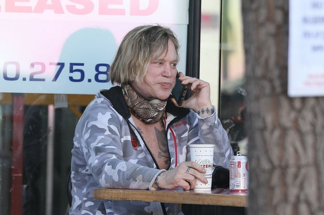 Mickey Rourke, 2021 