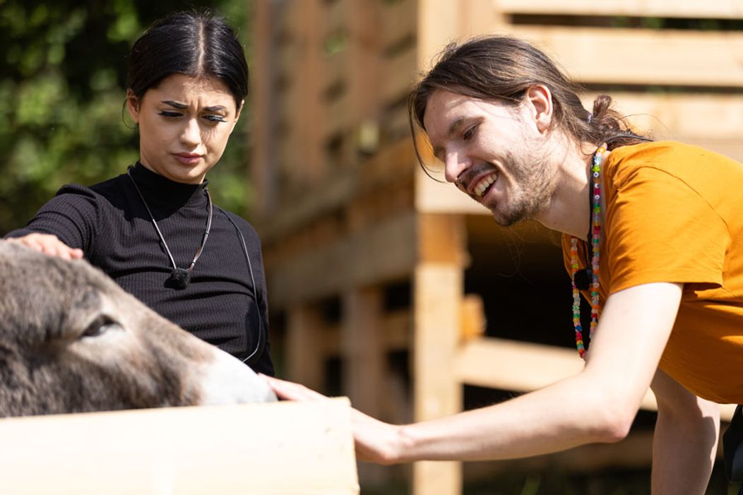 Daniel Kňažík počas nakrúcania Farmy 15