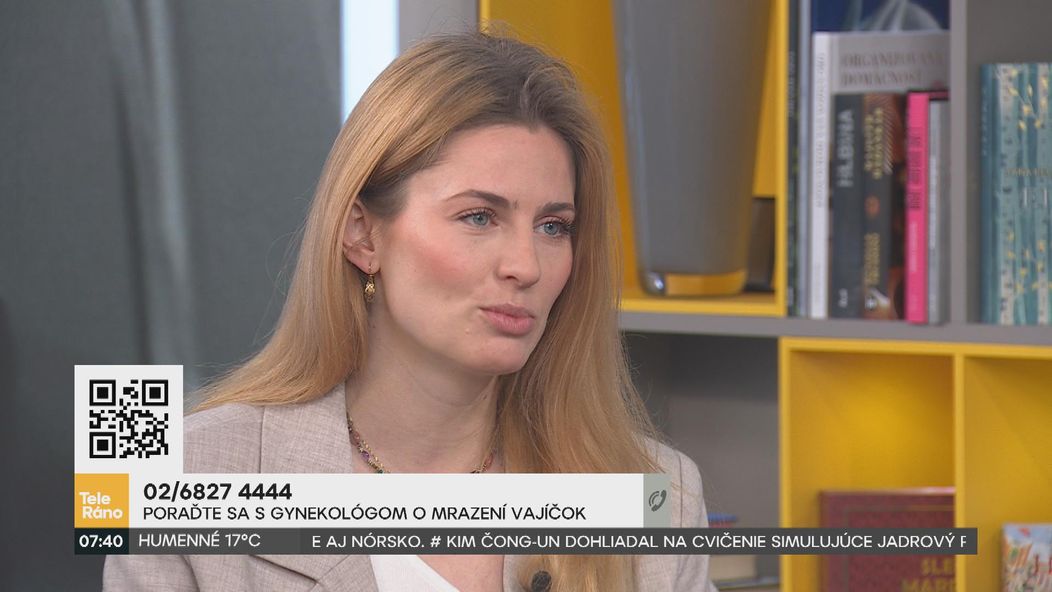 Moderátorka Becca sa rozhodla pre zmrazenie vajíčok