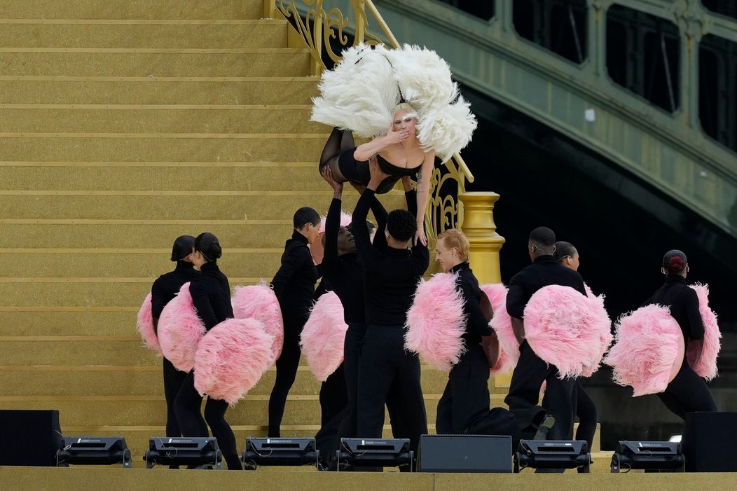 Lady Gaga na otváracom ceremoniáli na letných olympských hrách v Paríži