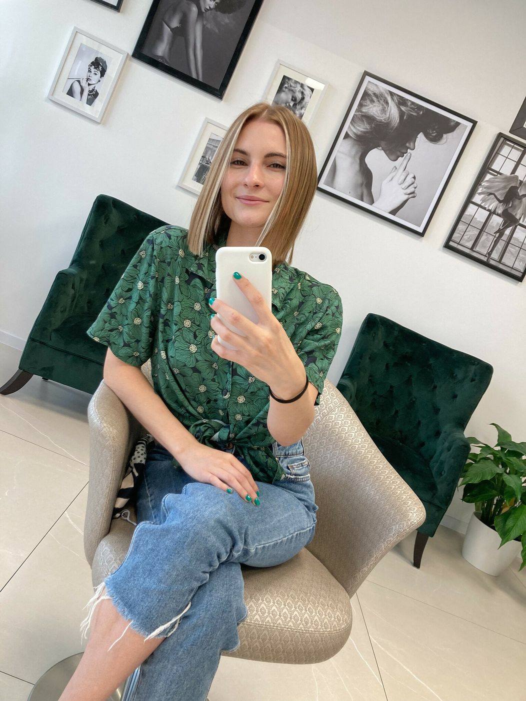 Martina má nové vlasy.