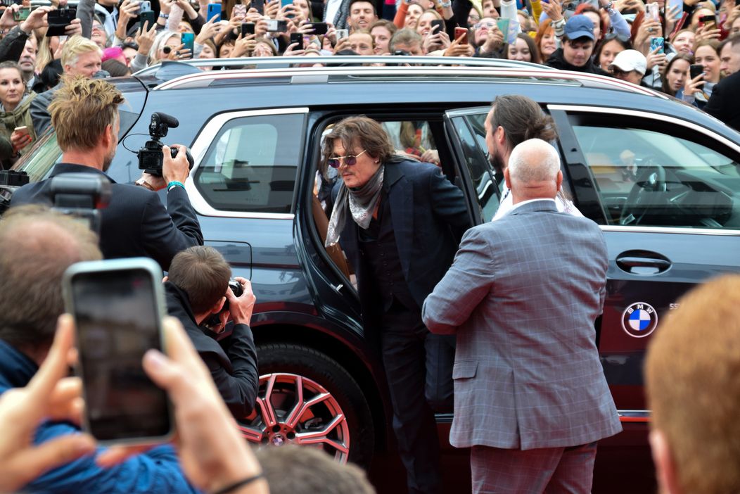 Johnny Depp na MFF KV