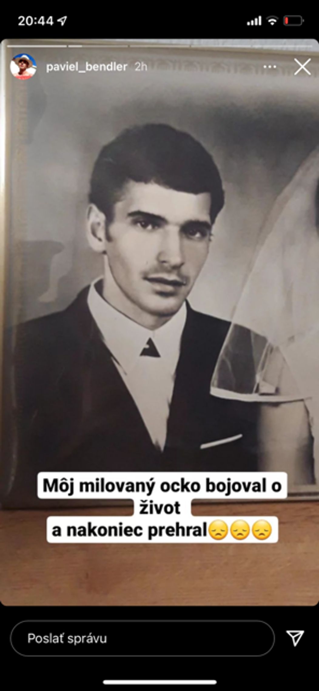 Paviel prišiel o milovaného otca