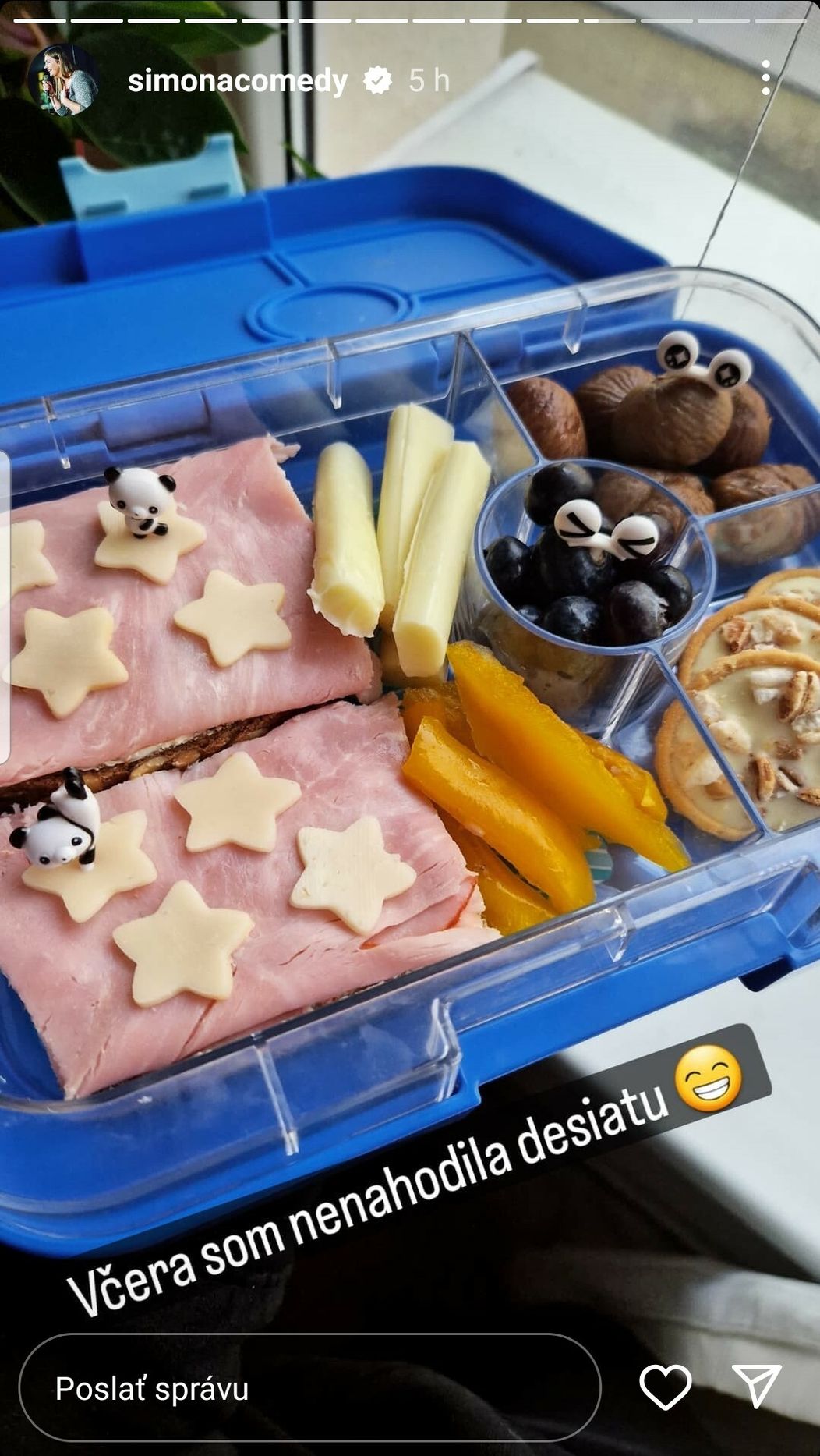 Simona Salátová pripravuje synovi bláznivé desiate. 