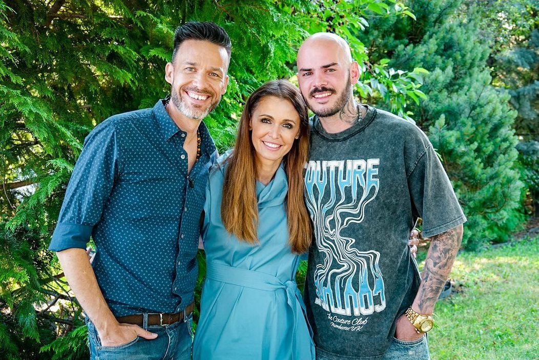 Majself v Teleráne s Lenkou a Romanom