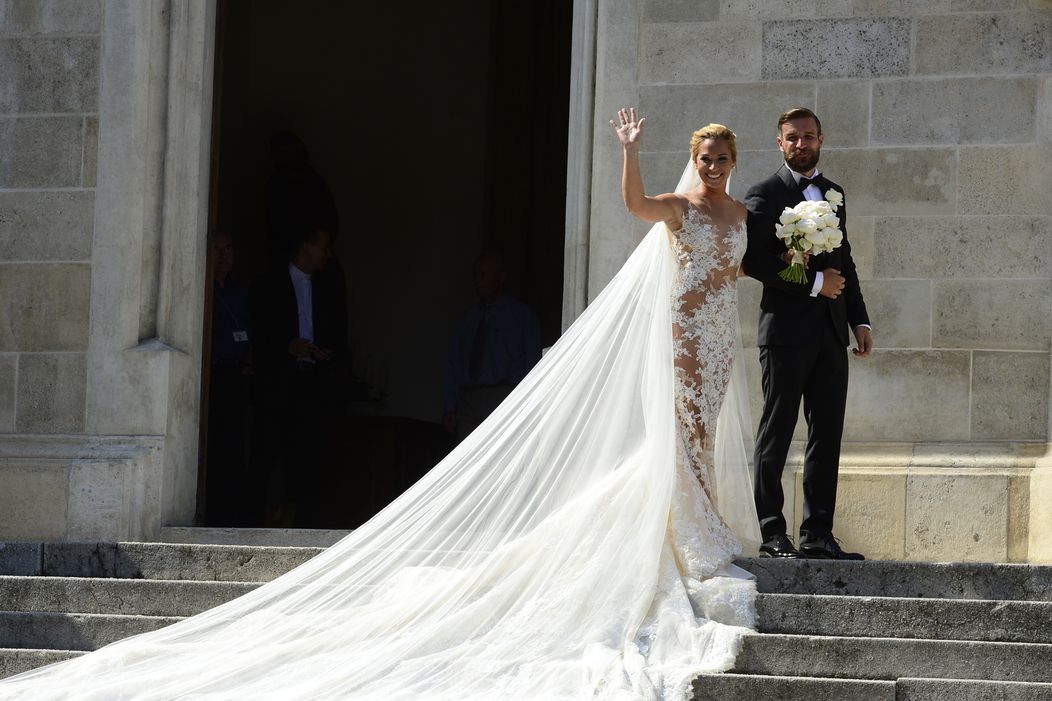 Svadba Dominiky Cibulkovej a Michala Navaru