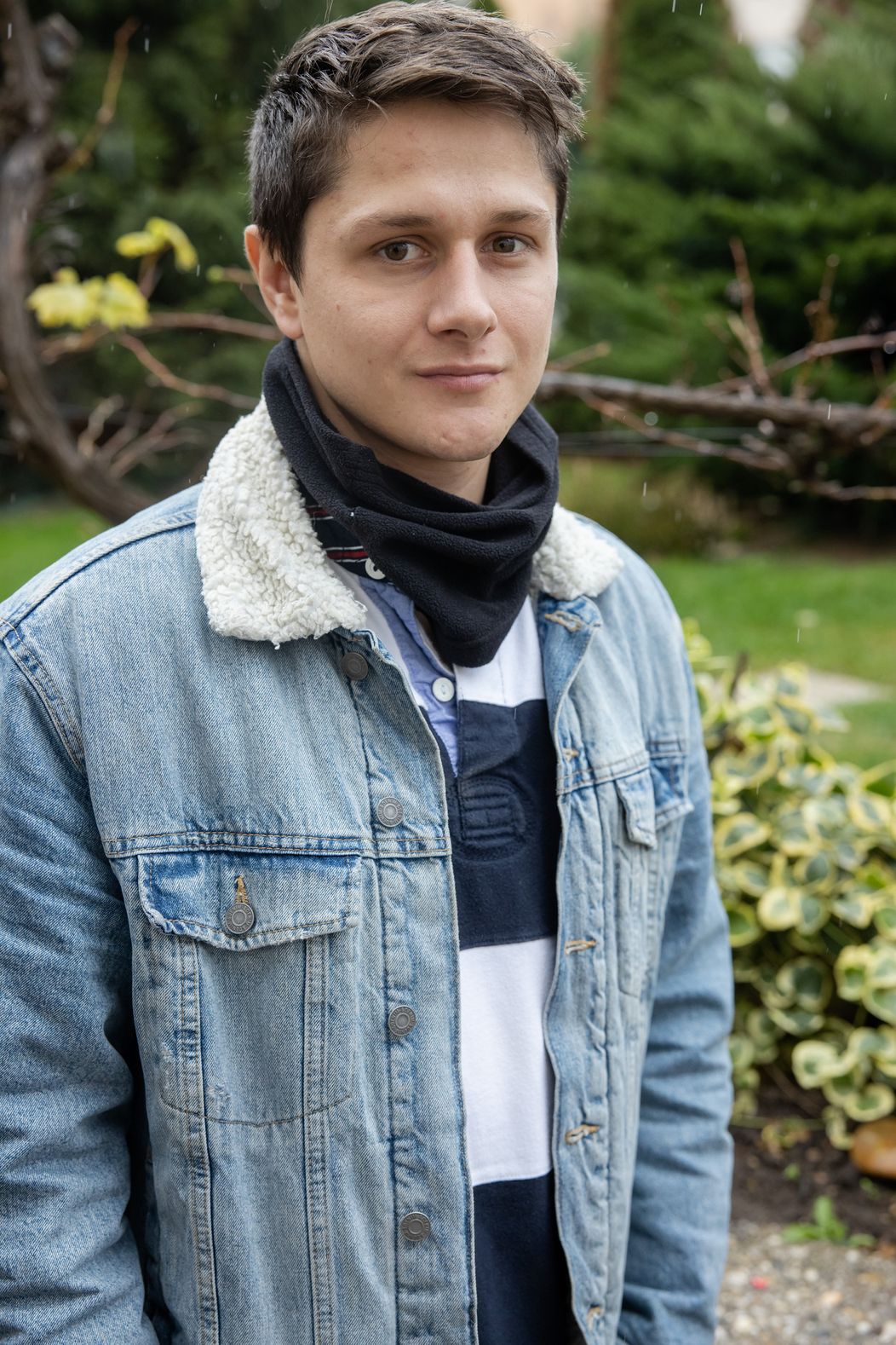 Peter tesne pred prvou klapkou