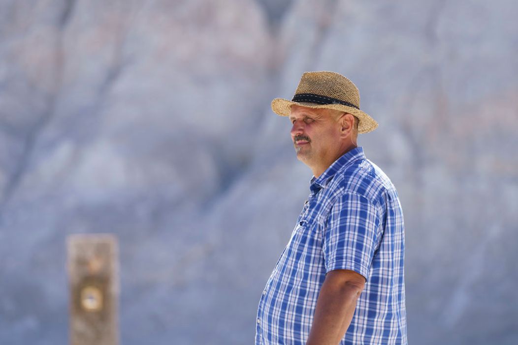 Hospodár Martin Bagar počas nakrúcania 17. série Farmy