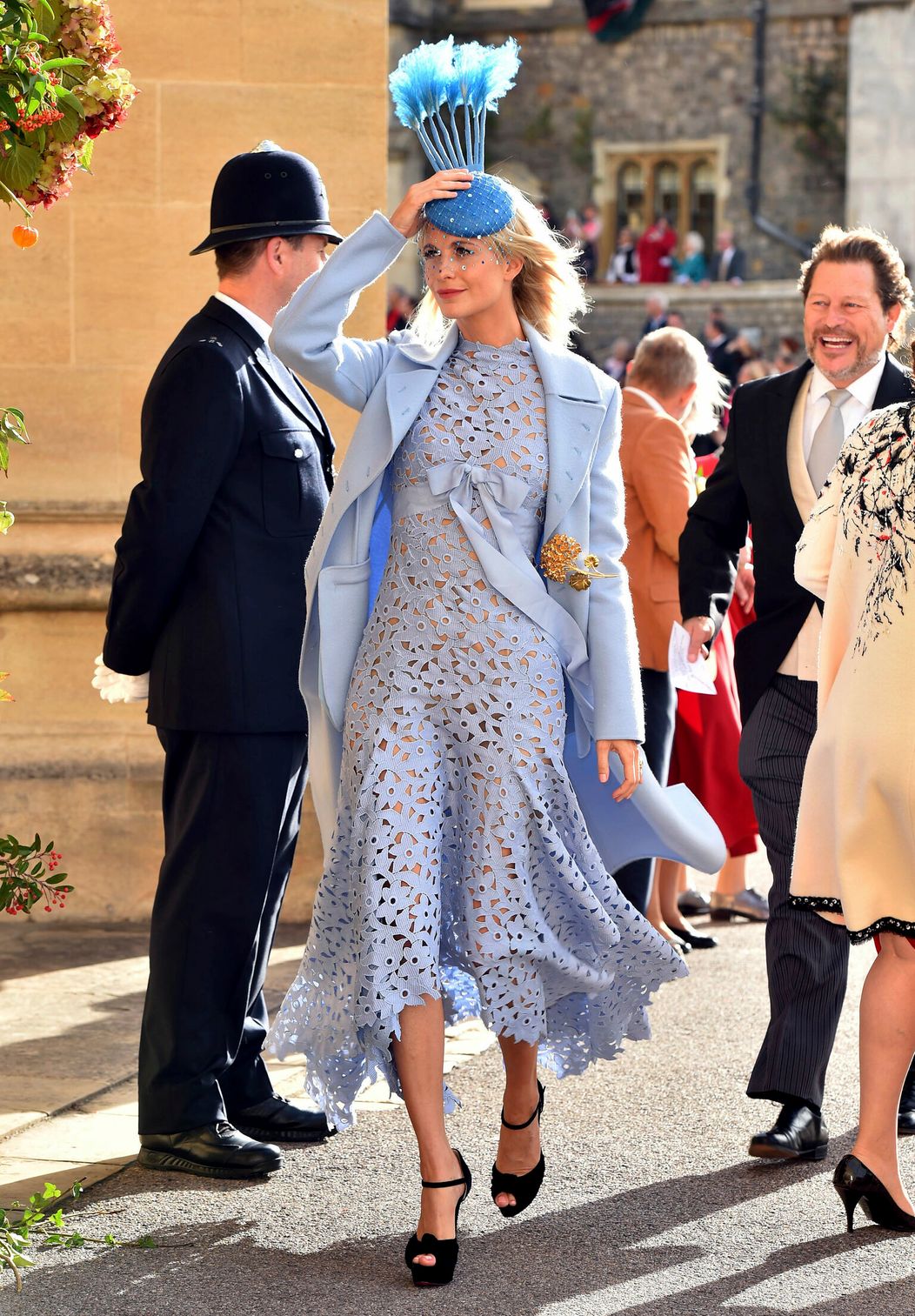 Modelka Poppy Delevingne. 