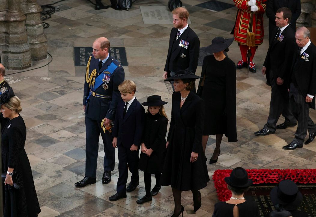 Vojvodkyňa a vojvoda zo Sussexu s rodinou