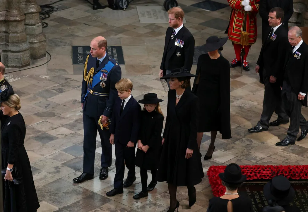 Vojvodkyňa a vojvoda zo Sussexu s rodinou