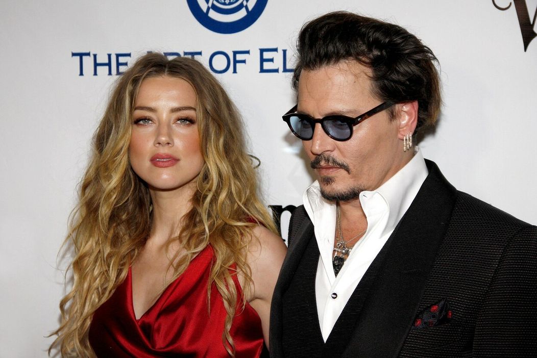 Amber Heard a Johnny Depp