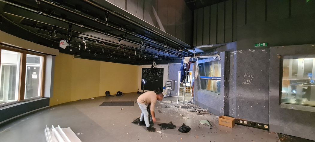 Takto prebiehala premena v štúdiu Telerána