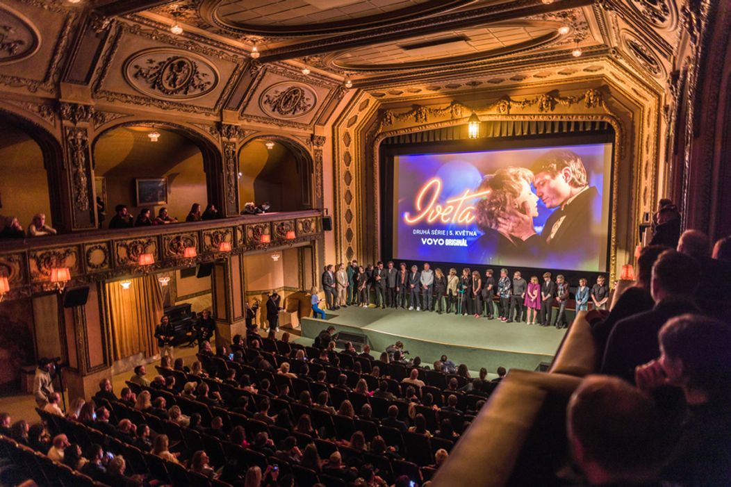 Hostia na premiére druhej série Voyo Originálu Iveta