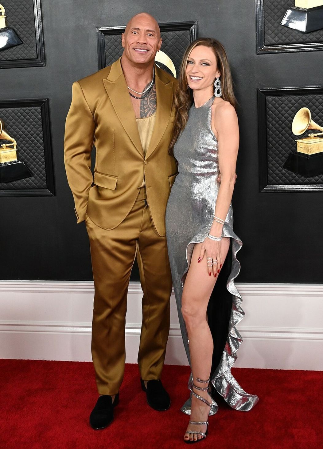 Dwayne Johnson na 65. ročníku odovzdávania cien Grammy