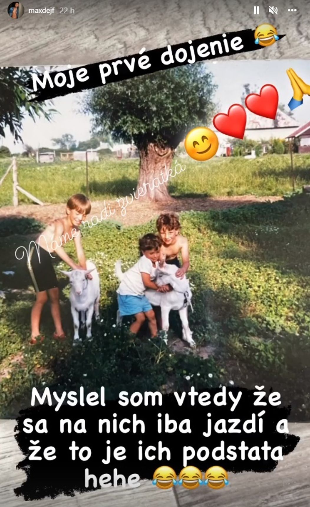 Dávidove spomienky na detstvo