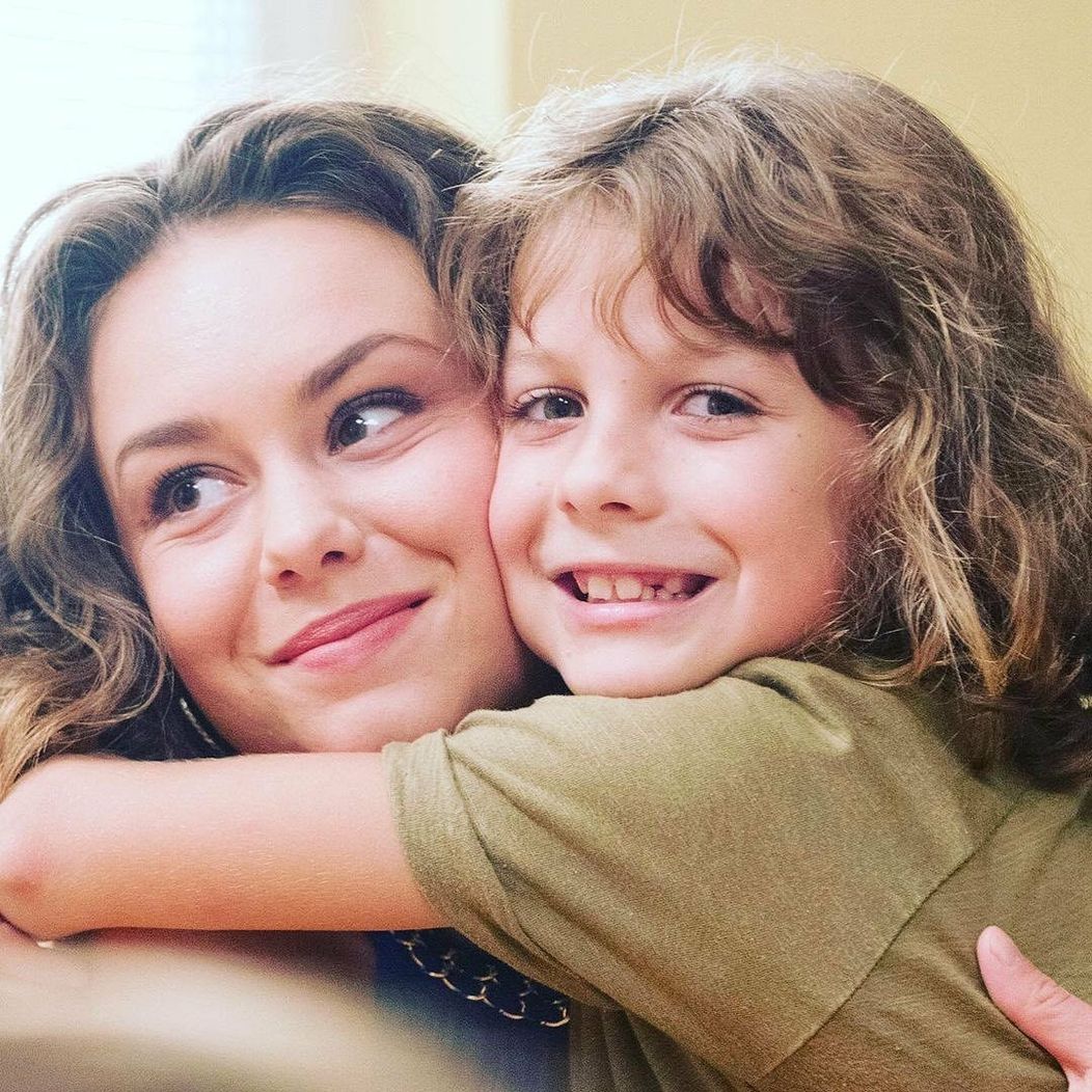 Dominika so seriálovým synčekom Maxom (Tobias Král)