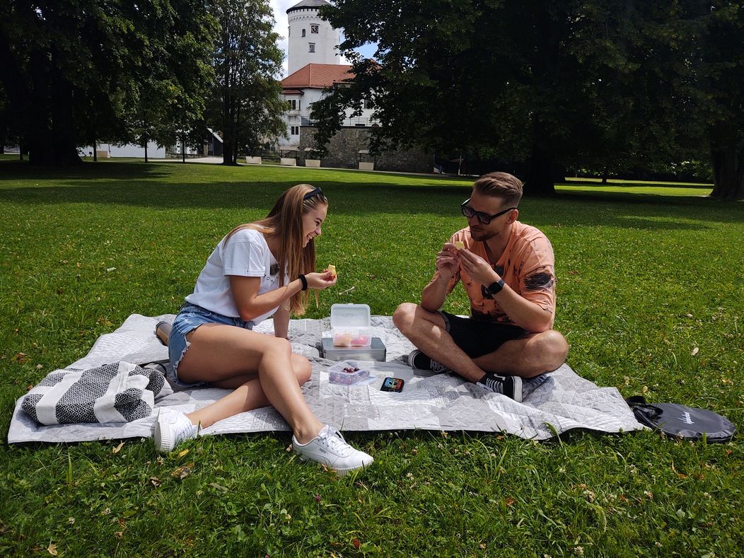 Farmársky párik na ich obľúbenom mieste