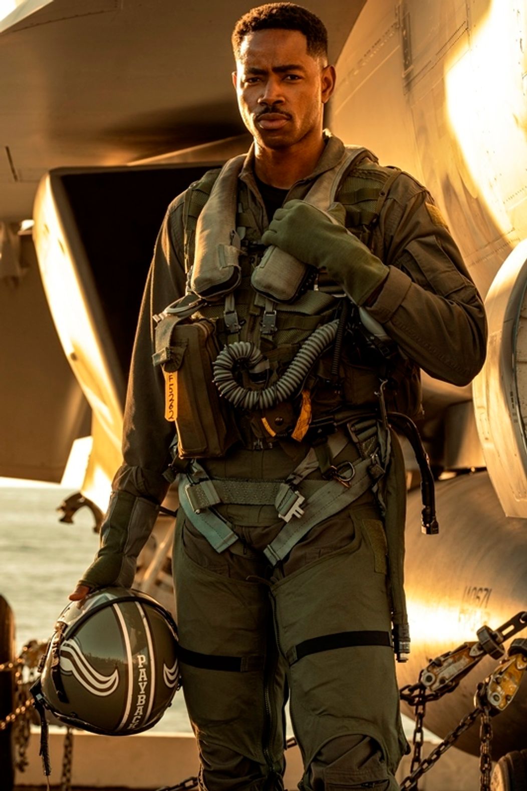 Jay Ellis vo filme Top Gun: Maverick