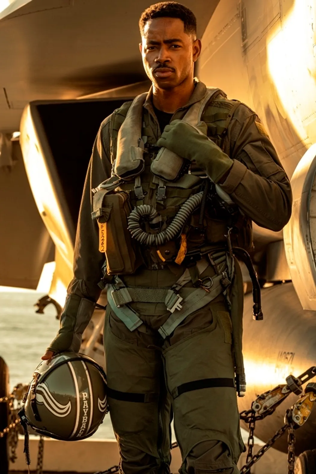Jay Ellis vo filme Top Gun: Maverick