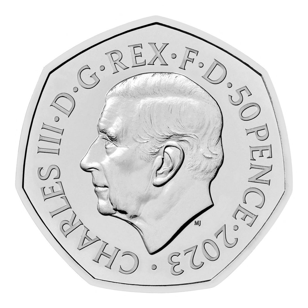 Minca Britskej Kráľovskej mincovne - Kráľ Karol III.