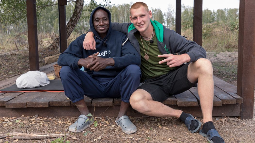 Ibrahim Maiga a Dominik Porubský