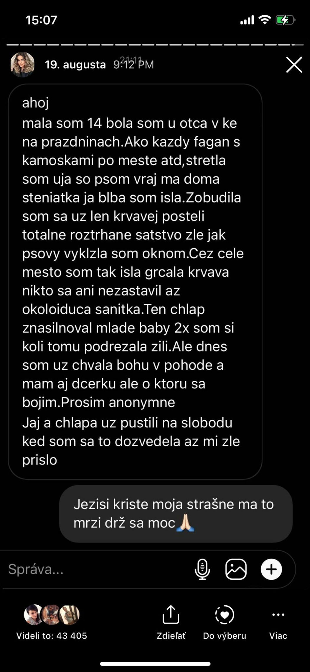 Nikole sa ozvali aj ďalšie obete