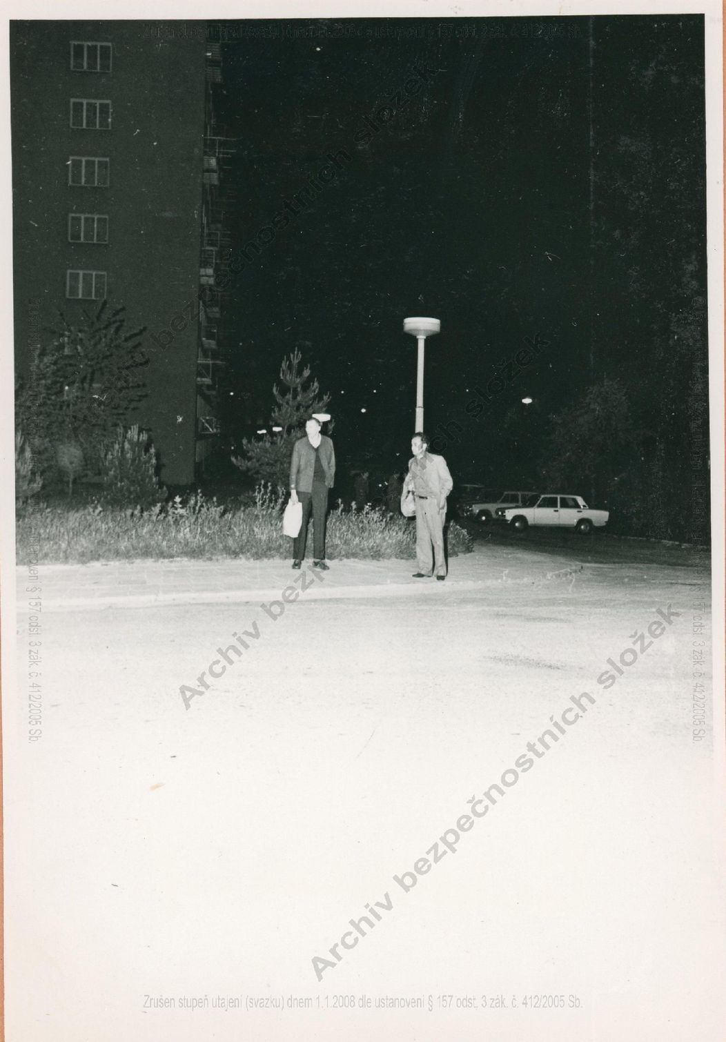 Zábery z reálnej rekonštrukcie vraždy v Brne, ktorá sa uskutočnila 29. 5. 1982