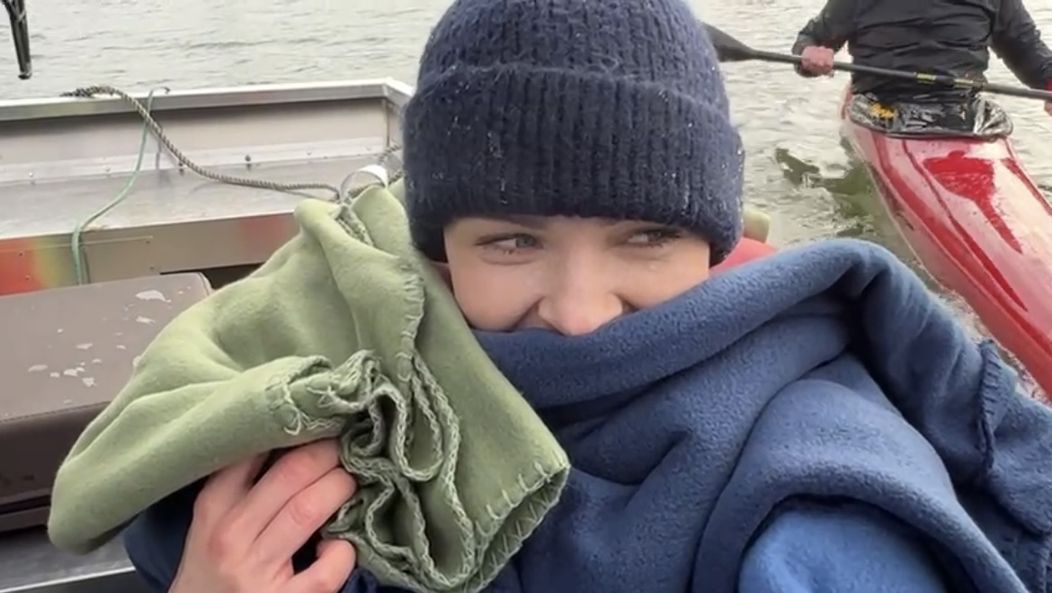 Herečka Monika Horváthová skončila náhle v mrazivej vode, keď sa jej prevrátil kajak.